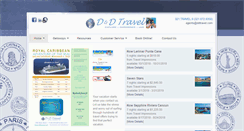 Desktop Screenshot of ddtravel.com